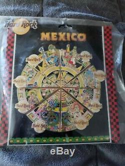 HARD ROCK CAFE MEXICO ALL 8 CAFES AZTEC MAYAN PUZZLE 2005 Limited Edition #278