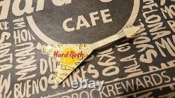 HARD ROCK CAFE NAGOYA OPNING STAFF PIN OS 1997 American restaurant Vintage