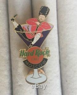 HARD ROCK CAFE PIN Moscow Cossack in Martini Glass NEW LE Limited Edition