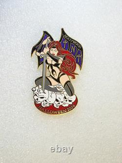 HOLLYWOOD CA, SUPER SEXY GIRL Pin With SWORD and SKULLS, XXX, Very Hard to Find