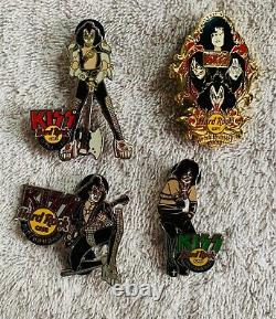 Hard Rock Cafe 12 Limited Edition Kiss Pins 2006 (12C)