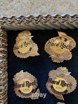 Hard Rock Cafe 1994 Kowloon Opening Box Set Of 9 Dragon Pin Rare LE 500