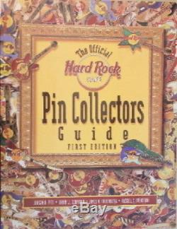 Hard Rock Cafe 1st Official Pin Collectors GUIDE Book 212 Color Pages VINTAGE