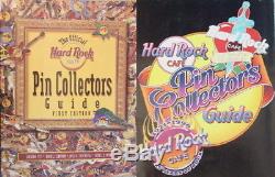 Hard Rock Cafe 1st Official Pin Collectors GUIDE Book 212 Color Pages VINTAGE
