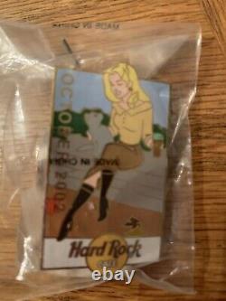 Hard Rock Cafe 2002 Calendar Girls pin set- HRO Limited Edition of 500