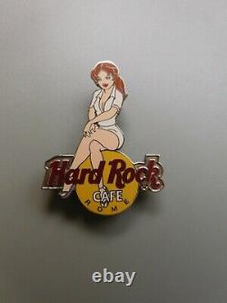 Hard Rock Cafe 2002 Girl of Rock GOR 1 Waitress White Uniform Pin ROME