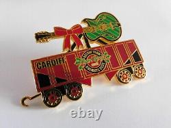 Hard Rock Cafe 2003 Europeen Christmas Train Limited Edition Pin CARDIFF