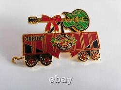 Hard Rock Cafe 2003 Europeen Christmas Train Limited Edition Pin CARDIFF