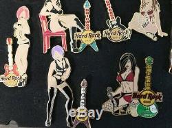 Hard Rock Cafe 2007 Chicago Girls Of Rock Complete Series (15 Pins)