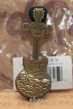 Hard Rock Cafe 2008 3D Pin Set Monuments Brass LE 50/ea NIB Ultra Rare