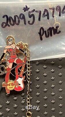 Hard Rock Cafe 2009 PUNE Bondage Chain Series pin RARE 75 HRC 574794 Superhero