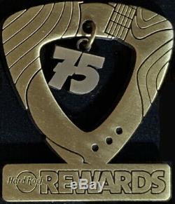 Hard Rock Cafe 2013 75th Cafe Visit MILESTONE REWARDS Copper PIN HRC #70988