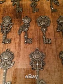 Hard Rock Cafe 2016 Europe Skeleton Key Series Frame Pin Set 25 Pins
