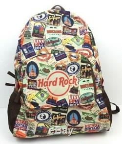Hard Rock Cafe 2018 Packable Passport Backpack Nwt
