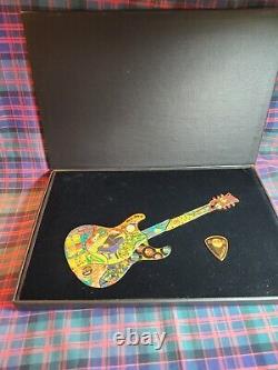 Hard Rock Cafe 30th Anniversary Chicago Guitar Puzzle Pin Set
