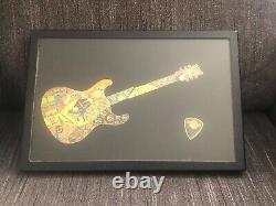 Hard Rock Cafe 30th Anniversary Chicago Guitar Puzzle Pin Set