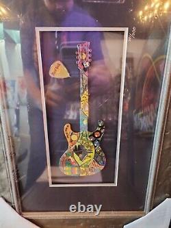 Hard Rock Cafe 30th Anniversary Guitar And Pick Puzzle Pin Set (Framed 421/500)