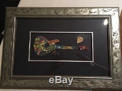Hard Rock Cafe 30th Anniversary Puzzle Pin Set Framed 289/500