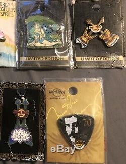 Hard Rock Cafe 65+ Assorted Pins Collection Lot