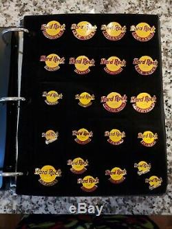 Hard Rock Cafe 90 Assorted Worldwide Pins Lot Collection with 38 Planet Hollywood