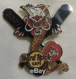 Hard Rock Cafe Assorted 10 Pin Lot Dragons Guitar Most Limited Editions Houston
