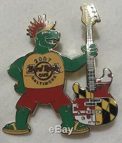 Hard Rock Cafe Assorted 10 Pin Lot John Lennon Toronto Guitar Limited Editions