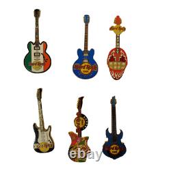 Hard Rock Cafe Assorted Guitars Pins 18 TOTAL