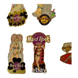 Hard Rock Cafe Assorted Pin Up Girls Pins 14 TOTAL