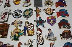 Hard Rock Cafe Assorted Worldwide Pins Lot Collection Guitar Limited edition etc