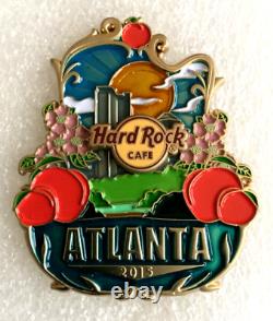 Hard Rock Cafe Atlanta 2015 Icon City Series Pin Le 100 #84953