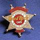 Hard Rock Cafe Austin (closed) Go Party Staff Sheriff Star Badge Pin Le 225