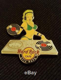 Hard Rock Cafe Ayia Napa Opening 2016 DJ Girl Pin Blonde