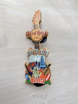 Hard Rock Cafe BALI Guitar Pin HRC Pin Badge