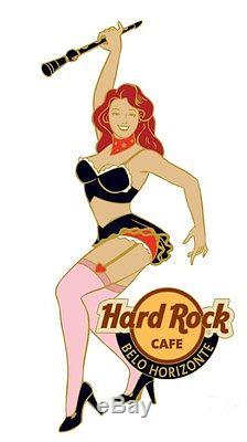 Hard Rock Cafe BELO HORIZONTE Rock all Night RAN Series pin CLOSED CAFE