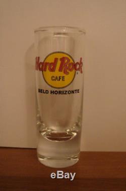 Hard Rock Cafe BELO HORIZONTE Shot Glass CLOSED CAFE