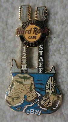 Hard Rock Cafe Beirut 12th Anniversary STAFF Pin LE 75 Pins