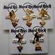 Hard Rock Cafe Brooch Set Of 5 Pin Military San Diego California