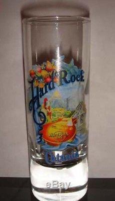 Hard Rock Cafe CATANIA City Shot Glass 2006 VERY RARE