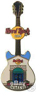 Hard Rock Cafe CATANIA Facade Series. Guitar Pin. RARE