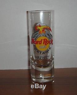 Hard Rock Cafe CATANIA Grand Opening Shot Glass CLOSED CAFE