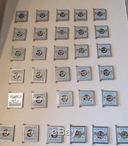 Hard Rock Cafe COMPLETE set of 31 Countdown to 2002 Pins