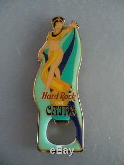 Hard Rock Cafe Cairo Egypt Sexy Female Dancer Logo Bottle Opener Magnet