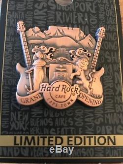 Hard Rock Cafe Cape Town 2018 Grand Opening Pin Bronze Lion Crest #101579