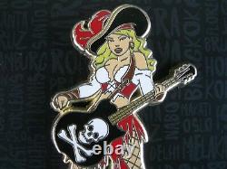Hard Rock Cafe Cayman Islands Sexy Pirate Girl Pin