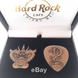Hard Rock Cafe Chiang mai Thai Land DRAGON Pin Box set 2018 Limited Edition