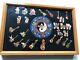 Hard Rock Cafe'chinese Zodiac Puzzle Pin' Display Plus 26 Other Pins