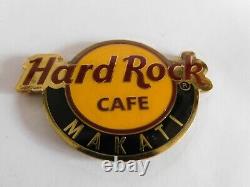 Hard Rock Cafe Classic Round City Logo Magnet (not bottle opener) MAKATI