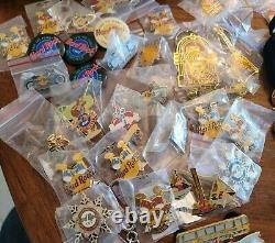 Hard Rock Cafe Collection Of 200+ Hard Rock Cafe Pins Guitars Keychains
