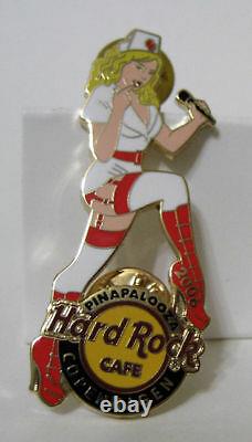 Hard Rock Cafe Copenhagen Denmark 2006 Sexy Blond Nurse Girl Pin New NIP