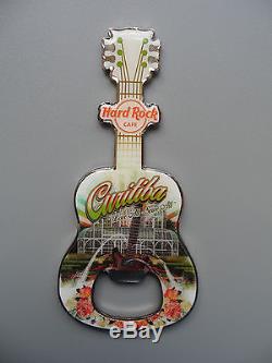Hard Rock Cafe Curitiba Botanical Garden Icon Guitar Magnet Bottle Opener